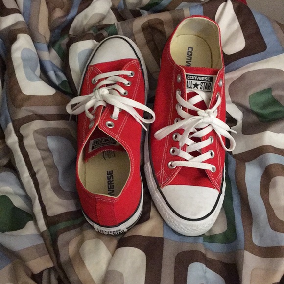 red converse womens size 10